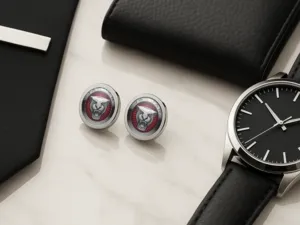 Jaguar Gemelli Formali Moda Uomo Stile Durevole Universale